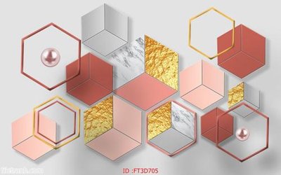 File gốc Tường nền 3D hiện đại FT3D705 (ảnh chi tiết) để in ấn