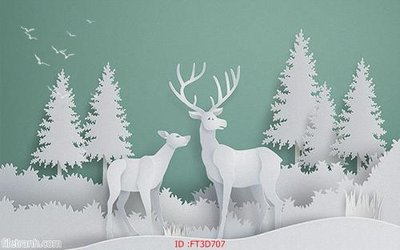 Download file tranh PSD Tường nền 3D hiện đại FT3D707 để chỉnh sửa