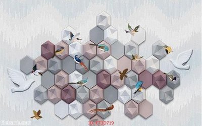 File tranh Tường nền 3D hiện đại FT3D719 (gốc) in backlit film