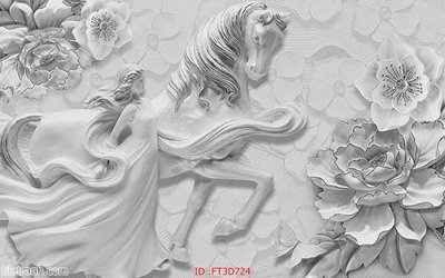 File gốc Tường nền 3D hiện đại FT3D724 (thiết kế) cho in ấn