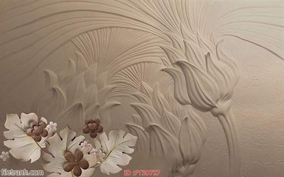 File tranh in trần 3D Tường nền 3D hiện đại FT3D727 (ảnh gốc)