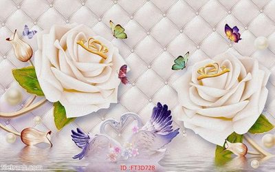 File PSD Tường nền 3D hiện đại FT3D728 (bản gốc) đã tách nền