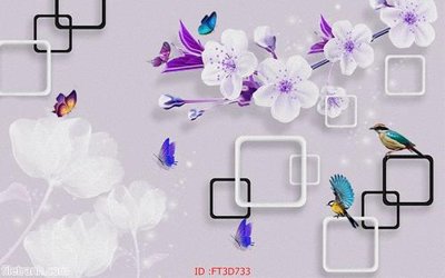 Tải file Tường nền 3D hiện đại FT3D733 (ảnh gốc) in gạch men