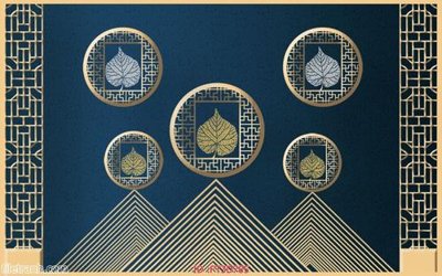 Tải file Tường nền 3D hiện đại FT3D785 (gốc) in tranh tráng gương