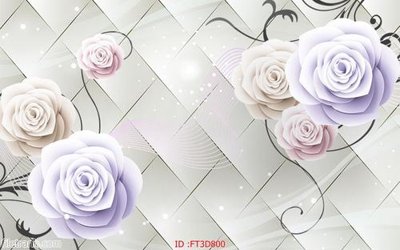 File gốc Tường nền 3D hiện đại FT3D800 (vector) cho in ấn