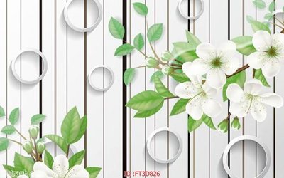 File gốc Tường nền 3D hiện đại FT3D826 (cho in UV) siêu nét