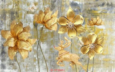 File gốc Tường nền 3D hiện đại FT3D851 (ảnh chi tiết) để in trần