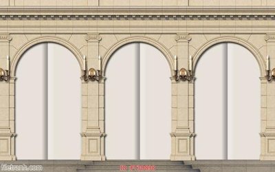 Chi tiết file tranh tráng gương Tường nền 3D hiện đại FT3D898 (ảnh gốc)