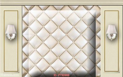 File in lụa Tường nền 3D hiện đại FT3D908 (phong cảnh) Tường nền 3D hiện đại FT3D908