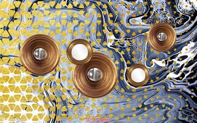 File tranh trang trí Tường nền 3D hiện đại FT3D911 (file gốc)