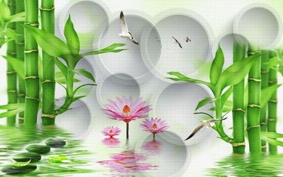 Download file gốc Tường nền 3D hiện đại FT3D922 (in mica) trang trí