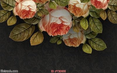 File PSD Tường nền 3D hiện đại FT3D935 (bản gốc) độ phân giải cao