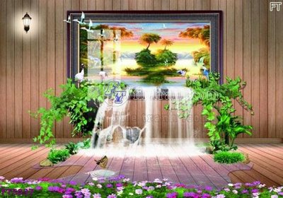 Mua file gốc Filetranh tường nền nhà hàng KTV FT5037 (in ấn) tại Filetranh.com