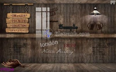 File tranh Filetranh tường nền nhà hàng KTV FT5128 (gốc) chủ đề trừu tượng