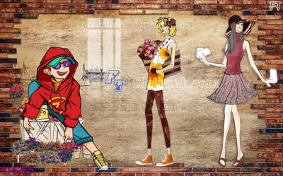 File tranh Filetranh tường nền nhà hàng KTV FT5265 (gốc) in trên kính