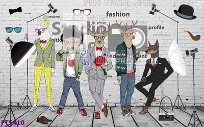 File ảnh Filetranh tường nền nhà hàng KTV FT5410 (gốc) in biển hiệu