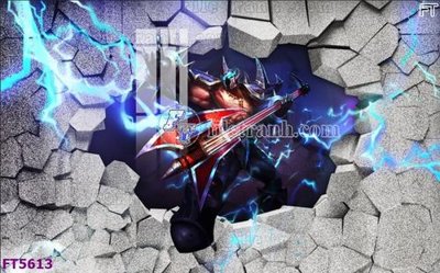 Tải file Filetranh tường nền nhà hàng KTV FT5613 (gốc) làm tranh trang trí