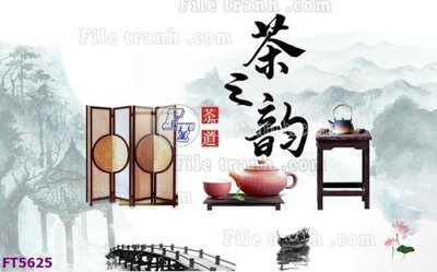 Download file Filetranh tường nền nhà hàng KTV FT5625 (gốc) in mica đèn LED