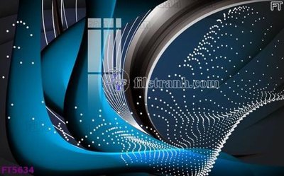 File tranh Filetranh tường nền nhà hàng KTV FT5634 (file gốc) chuẩn màu in