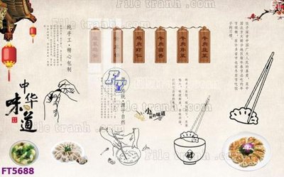 File in trần Filetranh tường nền nhà hàng KTV FT5688 (bản gốc) hoa văn