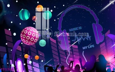 File gốc Filetranh tường nền nhà hàng KTV FT5706 (trang trí) phòng làm việc