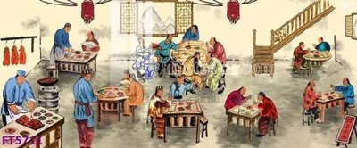 File PSD Filetranh tường nền nhà hàng KTV FT5711 (gốc) cho in quảng cáo