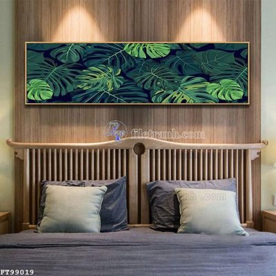 File tranh File tranh treo tường pha lê gương FT99019 (bản gốc) in lụa 3D