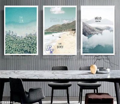 File in mica File tranh treo tường pha lê gương FT99048 (bản gốc) siêu trong