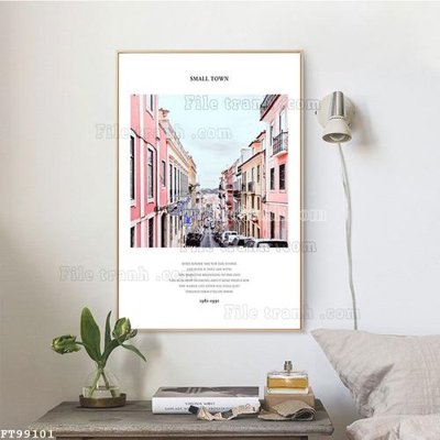 Hình ảnh file gốc File tranh treo tường pha lê gương FT99101 cho in UV