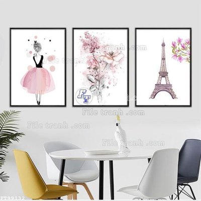 Tải về hình ảnh gốc File tranh treo tường pha lê gương FT99132 sắc nét