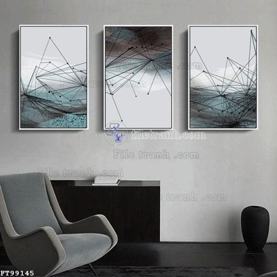 File gốc File tranh treo tường pha lê gương FT99145 (cho in ấn) độc quyền