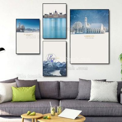 File tranh File tranh treo tường pha lê gương FT99155 (ảnh gốc) không bị mờ