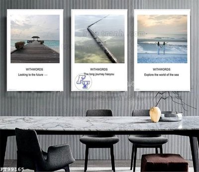 File gốc File tranh treo tường pha lê gương FT99165 (in mica) làm bảng hiệu