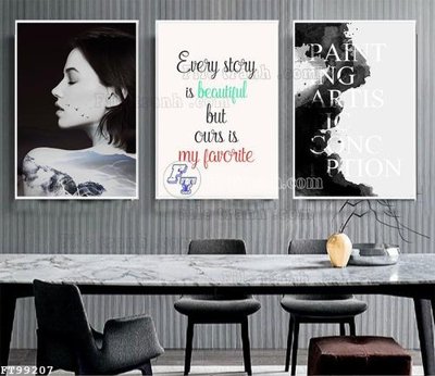 File gốc File tranh treo tường pha lê gương FT99207 (AI/EPS) cho in ấn