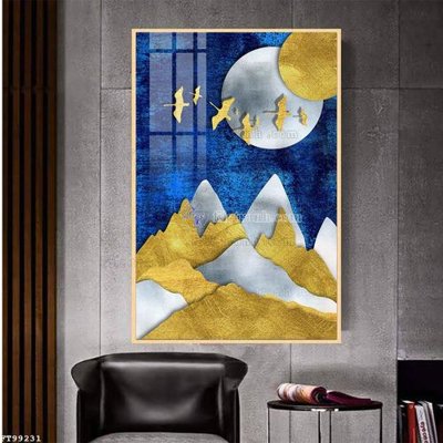 File in mica File tranh treo tường pha lê gương FT99231 (bản gốc) siêu trong