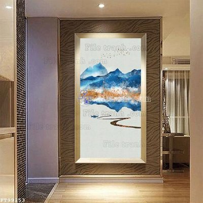 Hình ảnh file gốc File tranh treo tường pha lê gương FT99253 (chất lượng cao)