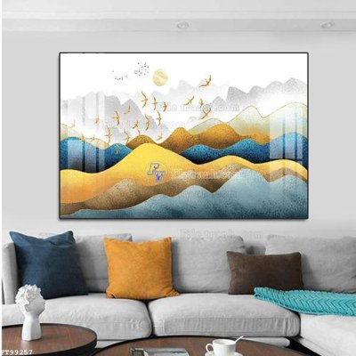 File gốc File tranh treo tường pha lê gương FT99257 (in lụa) trang trí tường