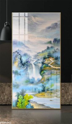 File gốc File tranh treo tường pha lê gương FT99262 (dành cho quảng cáo)