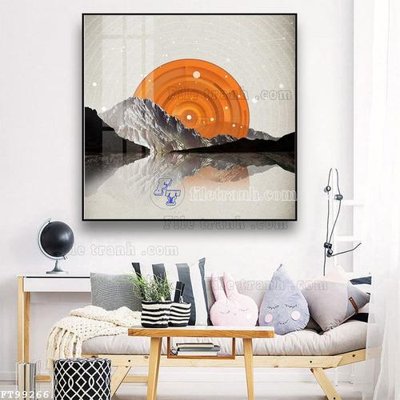 File PSD File tranh treo tường pha lê gương FT99266 (gốc) cho in quảng cáo