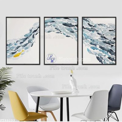 File gốc File tranh treo tường pha lê gương FT99299 (bản quyền) cho in ấn