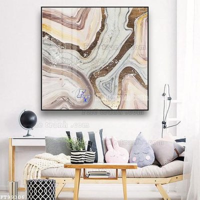 File tranh in trần File tranh treo tường pha lê gương FT99306 (ảnh gốc siêu nét)