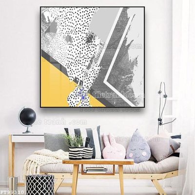 File in trần File tranh treo tường pha lê gương FT99310 (bản gốc) đại dương