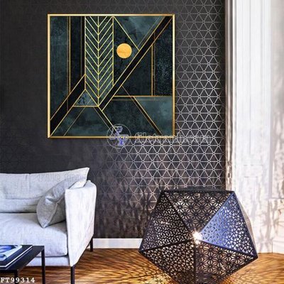 File tranh File tranh treo tường pha lê gương FT99314 (bản gốc) treo quán cafe