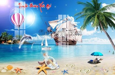 File gốc File tranh thuận buồm xuôi gió FTB124 (thiết kế) cho in ấn