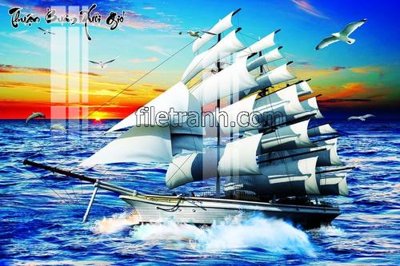 Mua file ảnh gốc File tranh thuận buồm xuôi gió FTB131 (chất lượng cao)