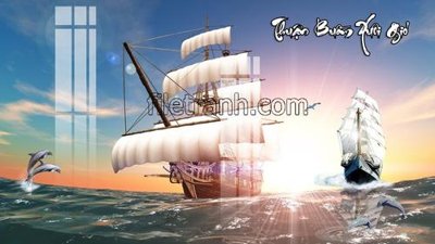 Tải file File tranh thuận buồm xuôi gió FTB156 (gốc) làm tranh treo tường