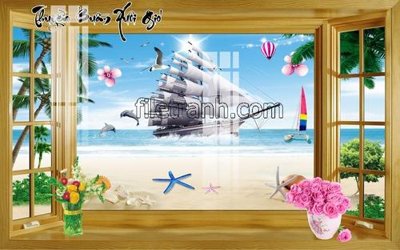 Tải file gốc File tranh thuận buồm xuôi gió FTB78 dùng cho in ấn