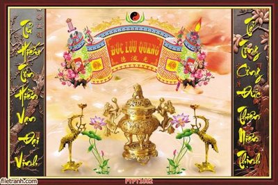 Tải file File tranh phòng thờ FTPT1002 (ảnh gốc) file AI/EPS