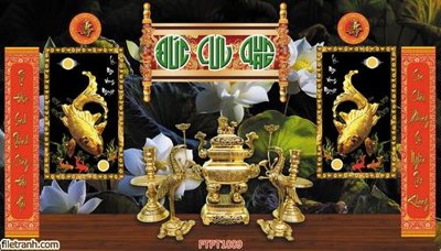 File gốc File tranh phòng thờ FTPT1009 (Filetranh.com) File tranh phòng thờ FTPT1009