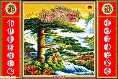 File PSD in ấn File tranh phòng thờ FTPT1052 (chất lượng cao)